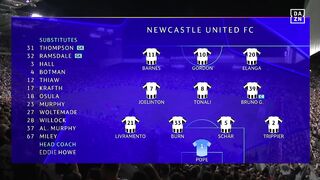 Newcastle - Barcelona  Champions League