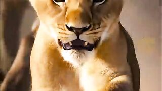 Unbelievable Rescue Elephant Saves Lion Cub from Crocodile and Hyena