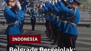 Parade Militer Serbia Gegerkan Belgrade 2025!
