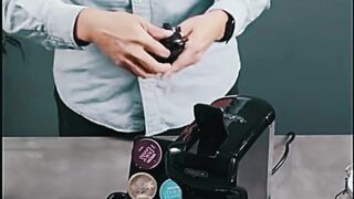 Nespresso, Dolce Gusto AND Ground Coffee?  CAFELFFE 3 in 1 Espresso Machin