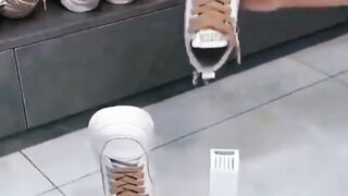 On the Go Shoe Care The Smart Folding Shoe Dryer for Busy Lives