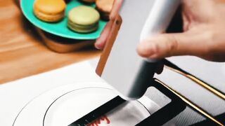 From Coffee Foam to Delicious Cakes  Evebot Food Printer in Action