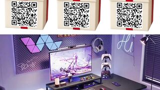 K Shaped Gaming Desk  Very Affordable Deal  Free Gift for First