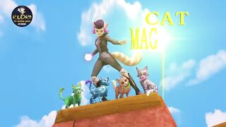 Cat Magician जदगर बलल रदर Rudra Action Cartoon Ep 84 Rudra