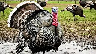 Turkey Freed from Python by Farmer and Dog!