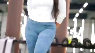 Attractive Fitness Girls Gym Motivation