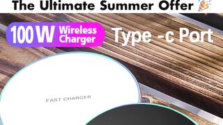 Tech Unboxing What Makes the 100W Wireless Charger So Popular?