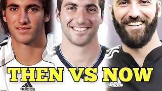 Incroyables Evolution face Gonzalo Higuain THEN vs NOW