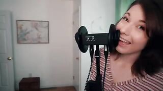 asmr lilly vinnily ear eating 3dio