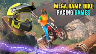 Mega Ramp Bike Racing Games 3D - Extreme Motocross Dirt Bike Stunt Racer - Android GamePlay