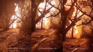 Huge pipeline explodes in Russian-occupied Luhansk caused by ‘sabotage’