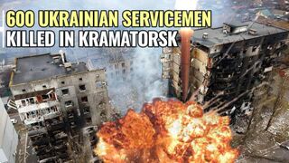 Russian retaliatory attacks killed 600 Ukrainian servicemen in Kramatorsk