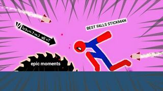 Best Falls /  Stickman Dismounting  funny moments