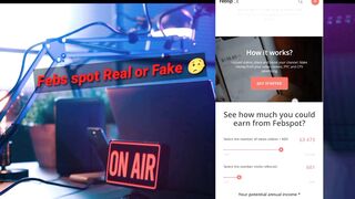 Febspot website real or fake ????|Febspot website review|How to earn form mobile