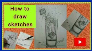 How to draw pencil sketch