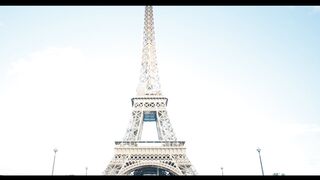 Paris City center Eiffel Tower 4K video part1