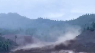 Landslide Causes Tsunami in Philippines April 2022