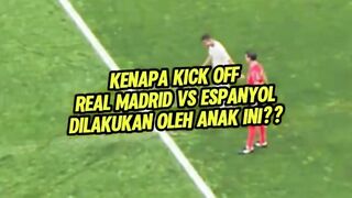 Kenapa kick off pertandingan Real Madrid dilakukan oleh anak ini?