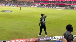 A clearer angle of Haris Rauf silencing the Indian crowd by reminding them about their lost Rafales