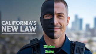 California becomes first state to ban most law enforcement from wearing masks