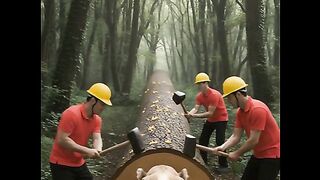 Workers Hammering  Animal Movements