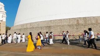 Blessings from Ruwanweli Maha Seya   Sacred Stupa of Sri Lanka