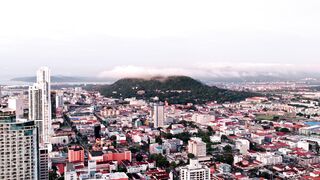 Modern Panama City Skyline