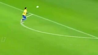 Wonderful goal in football