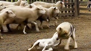 Baby Lamb Nearly Devoured Shocking End for the Wolf