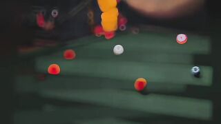 Friend snooker club enjoy