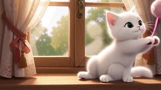 kucing menggemaskan dan lucu