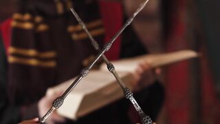 Man Playing Magic Wand