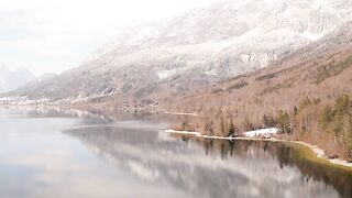 hot spring lake view