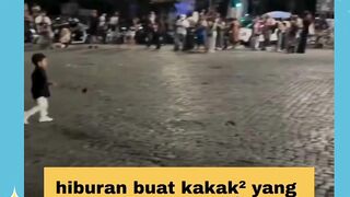 Wkwkwk kalah sama anak kecil