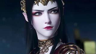 Cailin eyes  only for xiao yan  donghua