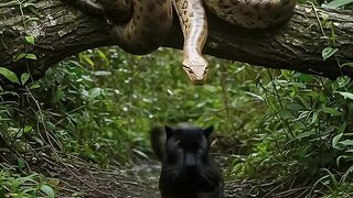 Black Panther vs Anaconda  Never Mess With a Black Panther