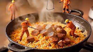 AI-generated video  Theyre back  cooking like builders!  inteligenciaartificial ai aiart aifood aifoodcreations