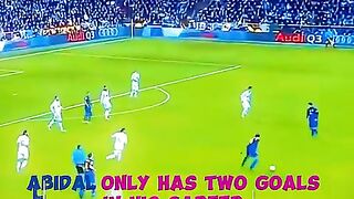 ABIDAL ONLY HAS TWO CAREER GOALS FOR  ASSISTED BOTH