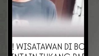 Seorang wisatawan mengaku diminta tarif parkir hingga Rp100 ribu saat membeli oleh-oleh, Kota Bogor. kotabogor pungli preman viral fyp