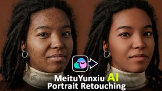 Magical Photo Editing with MeituYunxiu AI Portrait Retouching