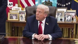 Trump says he will not allow Israel to annex the West Bank.mp4
