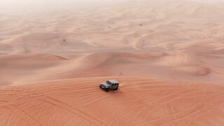 Vehicles at a Desert