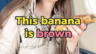 This banana is brown