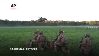 French troops hold exercises to practice rapid deployment in