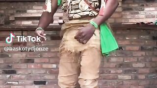 Traditional man dance