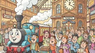 Train Station Puzzle Challenge   Spot the Hidden Differences