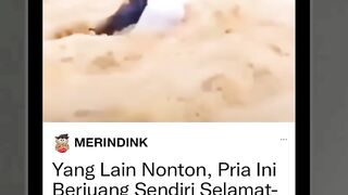 Seorang pria Oman bernama Ali bin Nasser Al Wardi dijuluki pahlawan