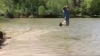 Rope Swings Never Fail to Disappoint!!