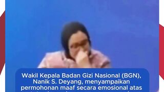 Wakil Kepala BGN Minta Maaf soal Kasus Keracunan MBG