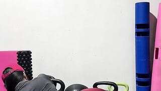 From Cute to Strong  Girls in Gym Exercises